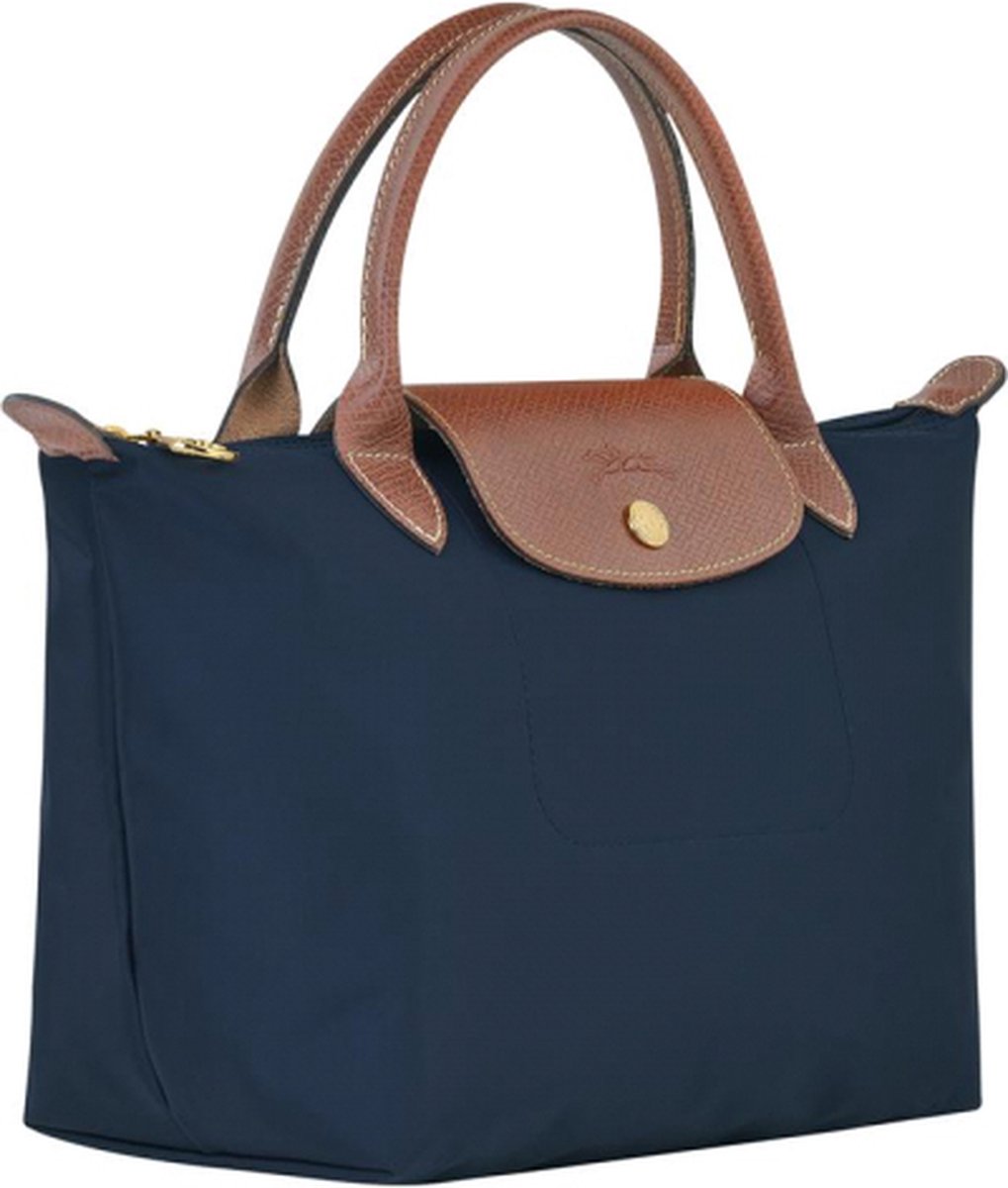 Longchamp - Large Le Pliage Tote, Navy Blue