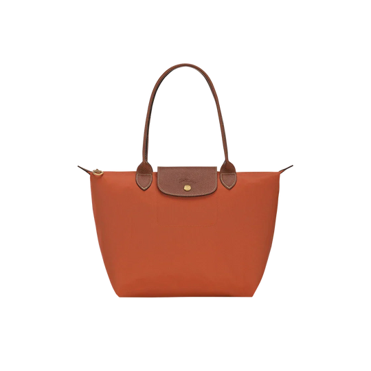 Longchamp - Large Le Pliage Tote, Brick