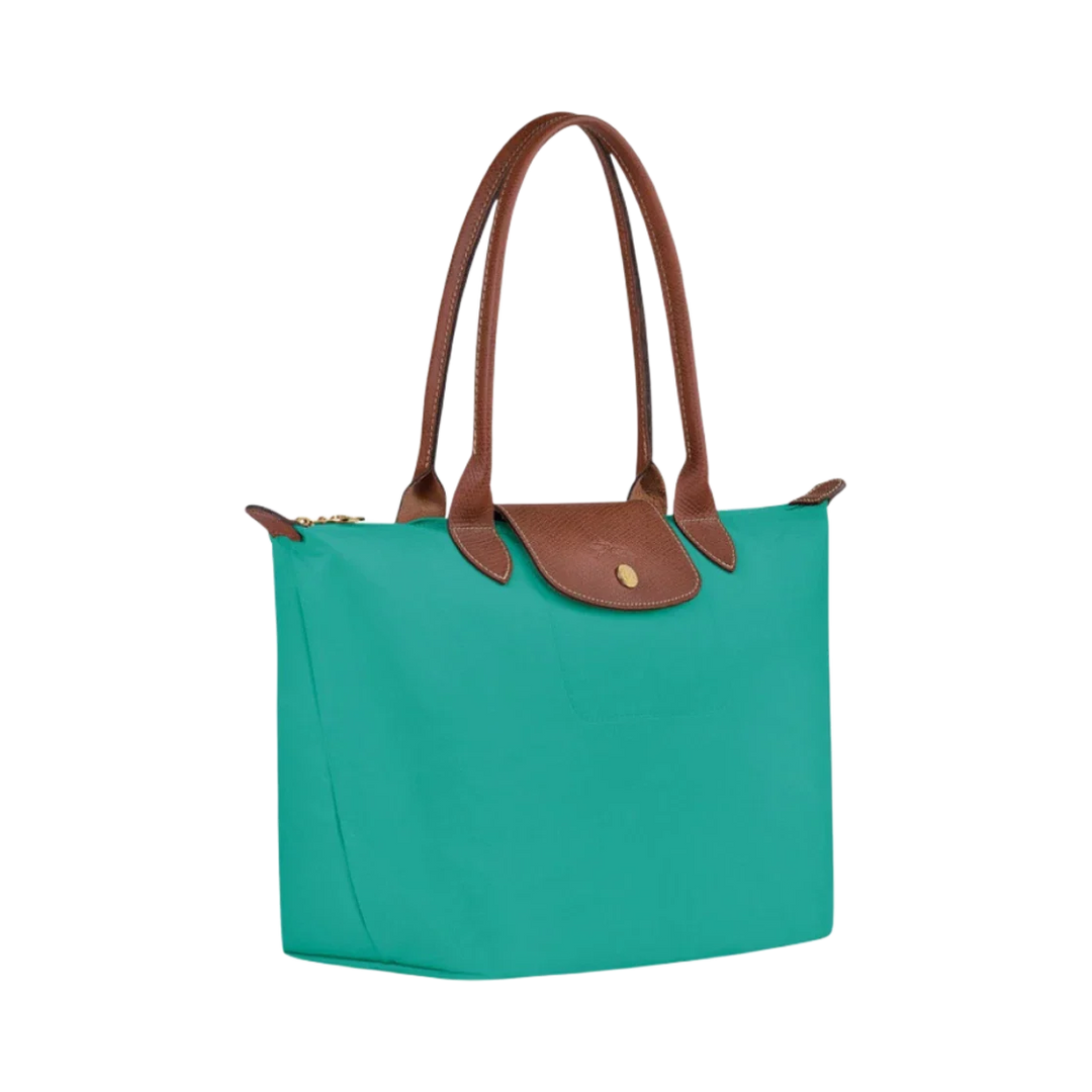 Longchamp - Large Le Pliage Tote, Turquoise