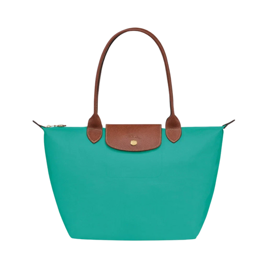 Longchamp - Large Le Pliage Tote, Turquoise
